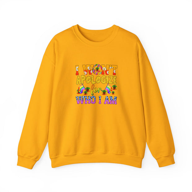 I Won’t Apologize Unisex Heavy Blend™ Crewneck Sweatshirt