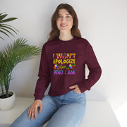 I Won’t Apologize Unisex Heavy Blend™ Crewneck Sweatshirt