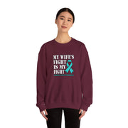 My Wife’s Fight Unisex Heavy Blend™ Crewneck Sweatshirt