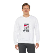 Christmas cat Unisex Heavy Blend™ Crewneck Sweatshirt