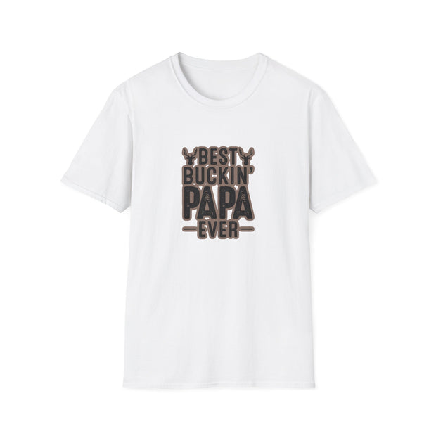 Best Papa Unisex Softstyle T-Shirt