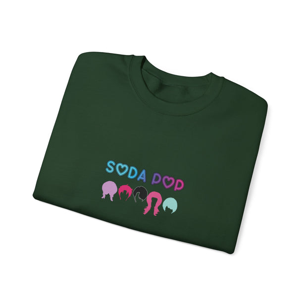 Colorful Soda Pop Sweatshirt - Unisex Cozy Pullover for Casual Wear, Gifts for Soda Lovers, Trendy Graphic Crewneck, Fun & Funky Apparel