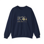 Peace Love Camping Unisex Heavy Blend™ Crewneck Sweatshirt