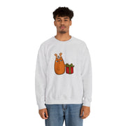 Christmas cat Unisex Heavy Blend™ Crewneck Sweatshirt