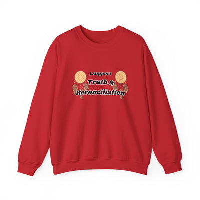 I Support Truth & Reconciliation Unisex Heavy Blend™ Crewneck Sweatshirt