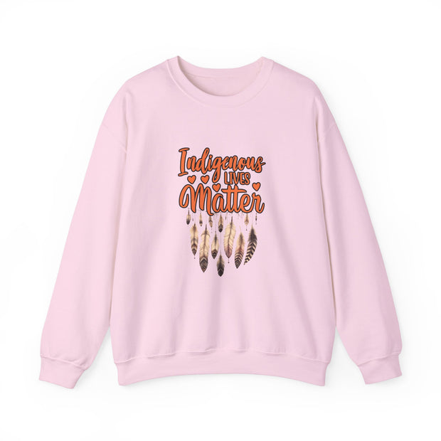 Indigenous Lives Matter Unisex Heavy Blend™ Crewneck Sweatshirt