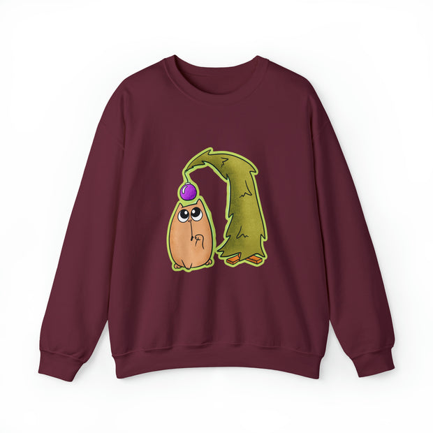 Christmas cat Unisex Heavy Blend™ Crewneck Sweatshirt