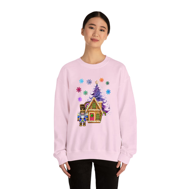 Gnome Nutcracker Unisex Heavy Blend™ Crewneck Sweatshirt