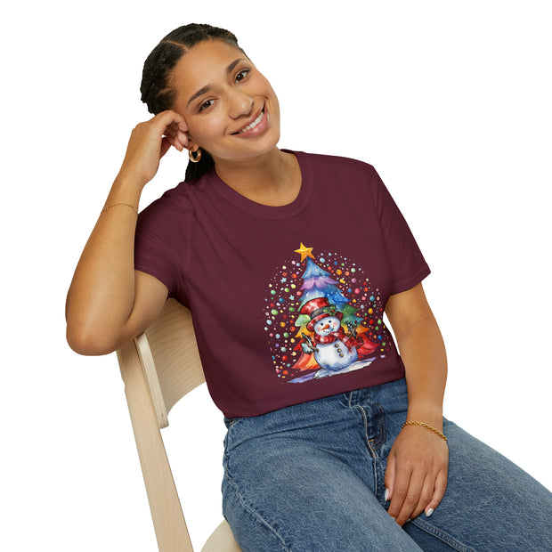 Snowman Unisex Softstyle T-Shirt