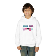 Youth Hoodie with Fun Soda Theme - Perfect for Birthdays, Parties, Gift Ideas, Kids Fashion, Playtime