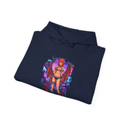 Anime Female Demon Unisex Heavy Blend™ Hooded Sweatshirt