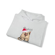 Christmas cat Unisex Heavy Blend™ Hooded Sweatshirt