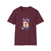 Christmas cat Unisex Softstyle T-Shirt