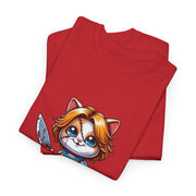 Horror Movie Cats Unisex Heavy Cotton Tee