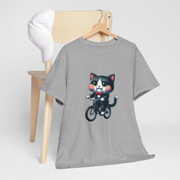 Horror Movie Cats Unisex Heavy Cotton Tee
