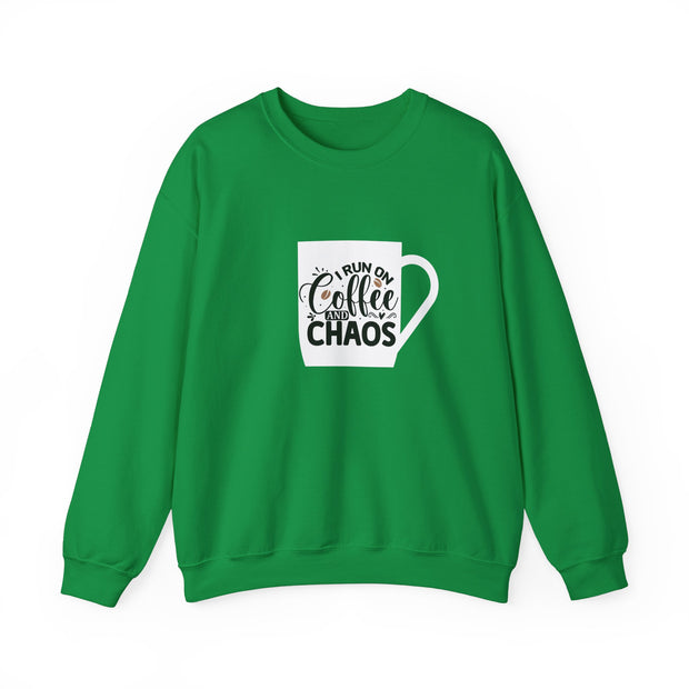 Coffee and Chaos Unisex Heavy Blend™ Crewneck Sweatshirt