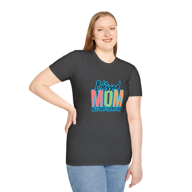Blessed Mom Unisex Softstyle T-Shirt