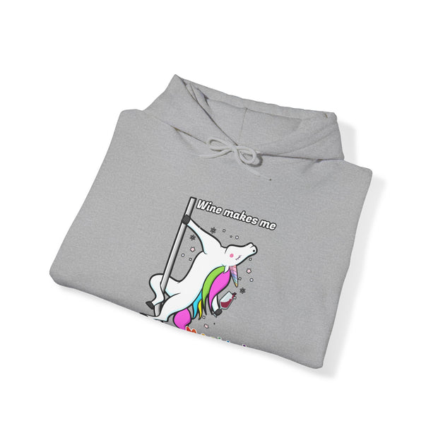 Unicorn Wine Unisex Heavy Blend™ Hooded Sweatshirt