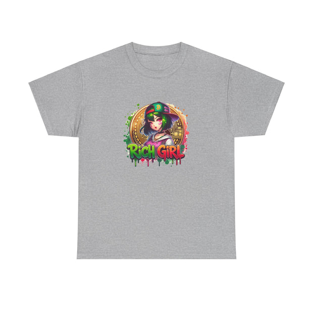 Graffiti Anime Girls Unisex Heavy Cotton Tee