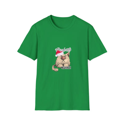 Christmas cat Unisex Softstyle T-Shirt