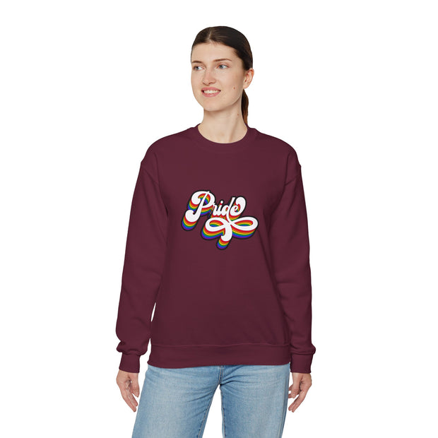 Retro Pride Unisex Heavy Blend™ Crewneck Sweatshirt