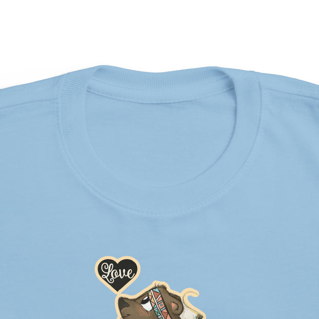 Love baby bear Toddler's Fine Jersey Tee