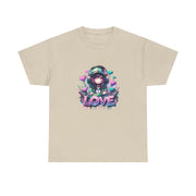 Graffiti Anime Girls Unisex Heavy Cotton Tee