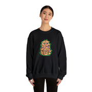 Christmas cat Unisex Heavy Blend™ Crewneck Sweatshirt