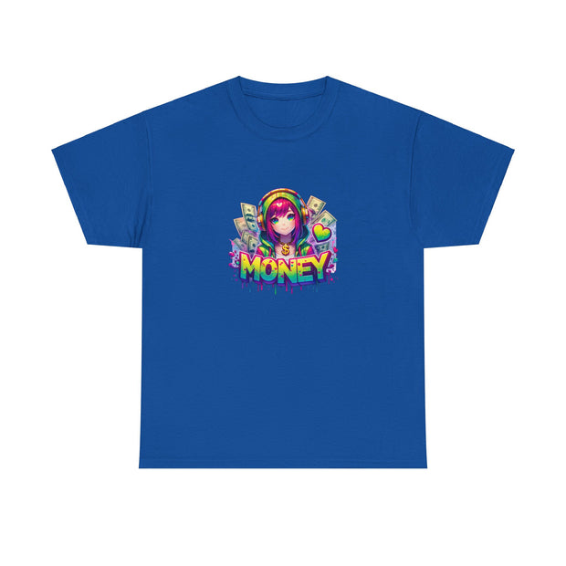 Graffiti Anime Girls Unisex Heavy Cotton Tee