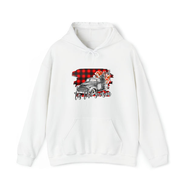 Christmas truck Unisex Heavy Blend™ Hooded Sweatshirt