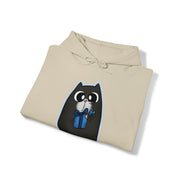 Christmas cat Unisex Heavy Blend™ Hooded Sweatshirt