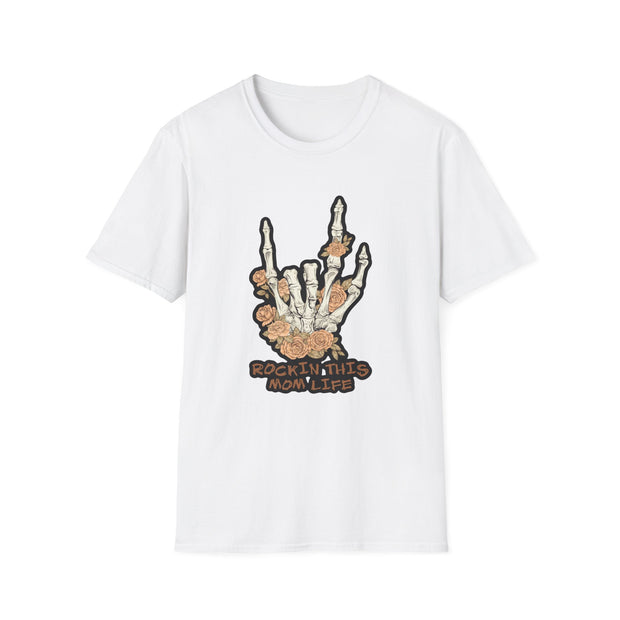Rockin This Mom Life Unisex Softstyle T-Shirt