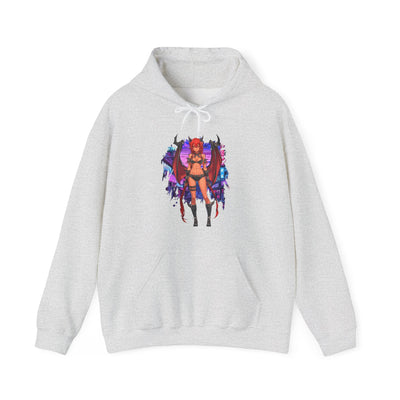 Anime Female Demon Unisex Heavy Blend™ Hooded Sweatshirt