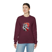 Rose Unisex Heavy Blend™ Crewneck Sweatshirt