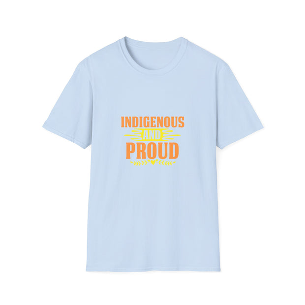 Indigenous and Proud Unisex Softstyle T-Shirt