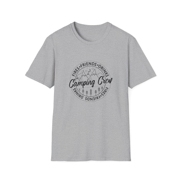 Camping Crew Unisex Softstyle T-Shirt