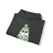Christmas Cat Unisex Heavy Blend™ Hooded Sweatshirt