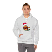 Christmas cat Unisex Heavy Blend™ Hooded Sweatshirt