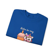 Unicorn Boba Unisex Heavy Blend™ Crewneck Sweatshirt