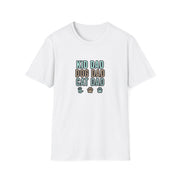 Kid, Dog, Cat Dad Unisex Softstyle T-Shirt