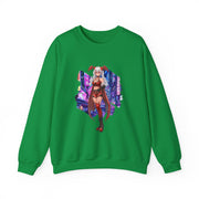 Anime Female Demon Unisex Heavy Blend™ Crewneck Sweatshirt
