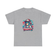 Graffiti Anime Girls Unisex Heavy Cotton Tee