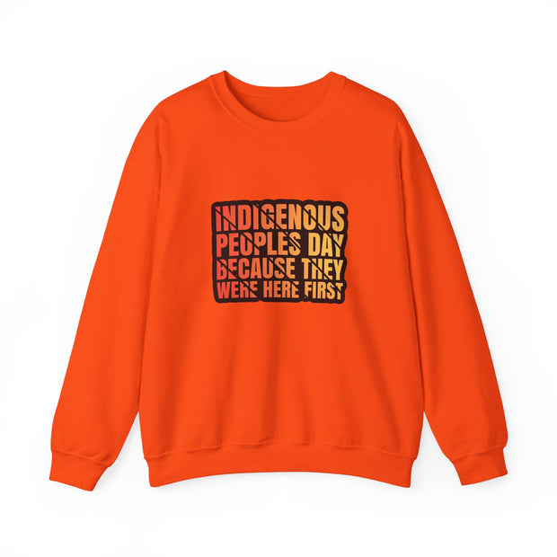 Indigenous Peoples Day Unisex Heavy Blend™ Crewneck Sweatshirt