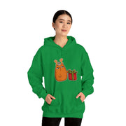 Christmas cat Unisex Heavy Blend™ Hooded Sweatshirt