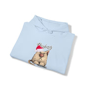 Christmas cat Unisex Heavy Blend™ Hooded Sweatshirt