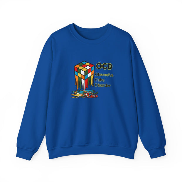 Rubik Cube Unisex Heavy Blend™ Crewneck Sweatshirt