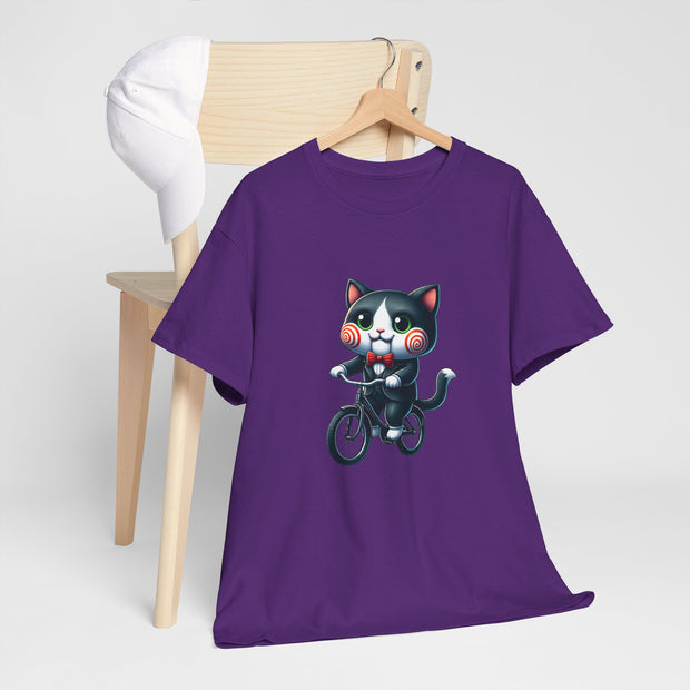Horror Movie Cats Unisex Heavy Cotton Tee