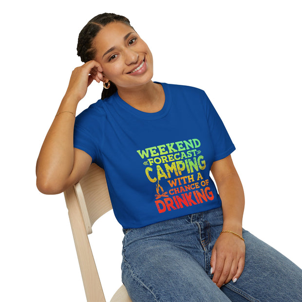 Weekend Forecast Unisex Softstyle T-Shirt
