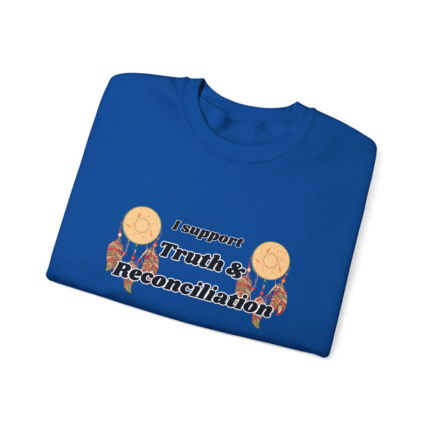 I Support Truth & Reconciliation Unisex Heavy Blend™ Crewneck Sweatshirt