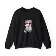 Christmas cat Unisex Heavy Blend™ Crewneck Sweatshirt
